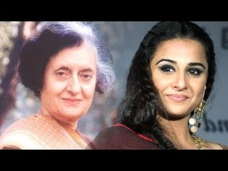 Vidya Balan To Play Indira Gandhi's Biopic | SpotboyE