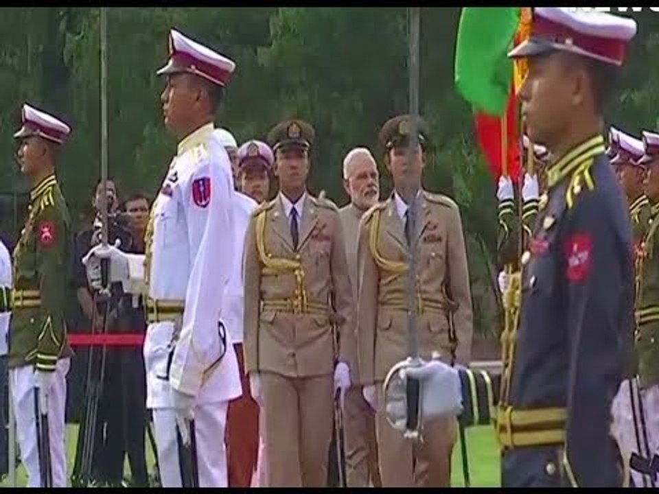 Modi In Myanmar