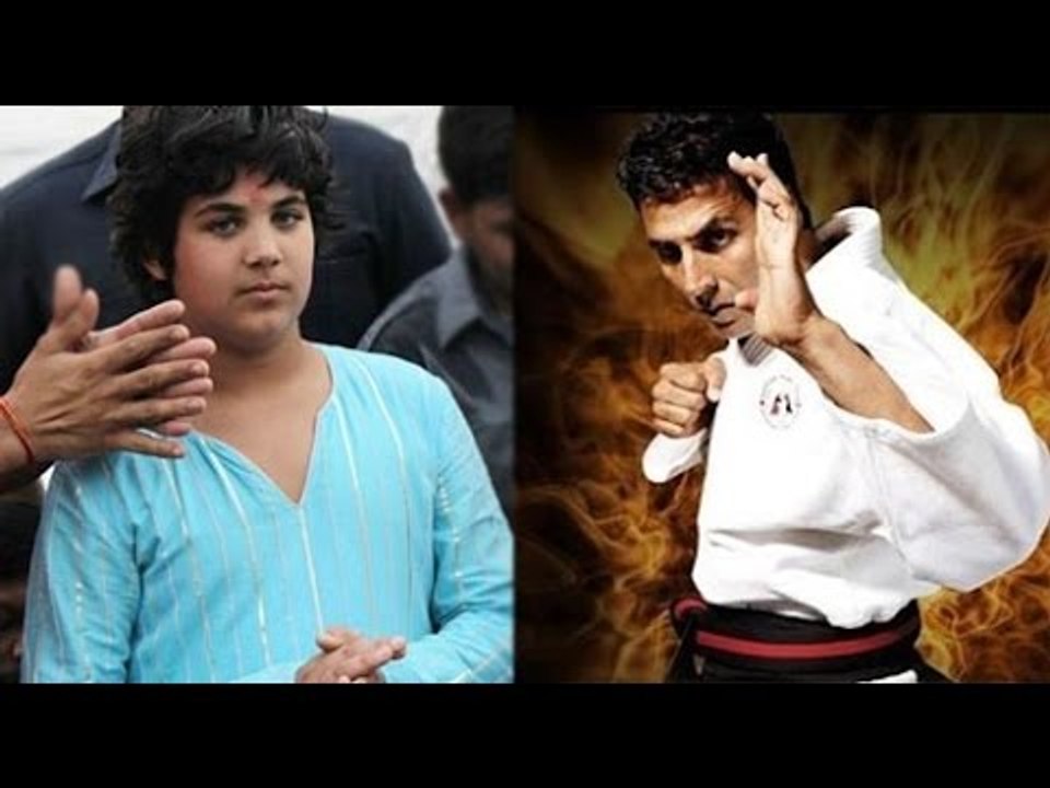 Akshay Kumar son  Aarav soon to be a BLACK Belt in Karate | SpotboyE