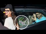 Ranveer Singh SURPRISES Deepika Padukone with flowers! | SpotboyE