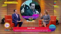 Hijos de José José agradecen a los medios su presencia en el funeral