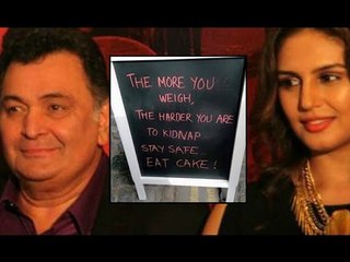 OMG! Rishi Kapoor Makes FUN of Huma Qureshi's Weight on Twitter | SpotboyE