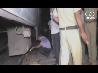 Train Engine Derails In UP