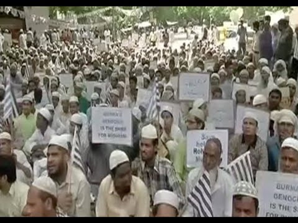 Protest In Support Of Rohingyas