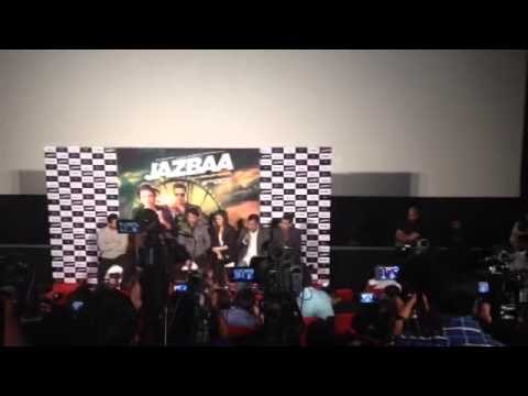 Watch Aishwarya Rai from 'Jazbaa' trailer launch | Irrfan Khan | Sanjay Gupta | Part 3