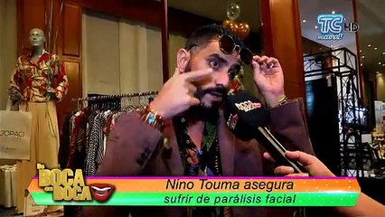 VIDEO | Nino Touma sufrió una parálisis facial: él confiesa cómo vive con su padecimiento