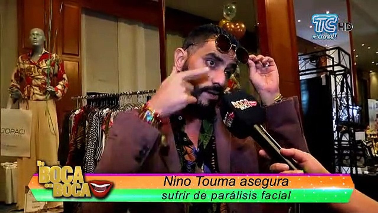 VIDEO | Nino Touma sufrió una parálisis facial: él confiesa cómo vive con su padecimiento