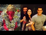 Salman Khan Says goodbye to Lord Ganesha | Visrajan | SpotboyE