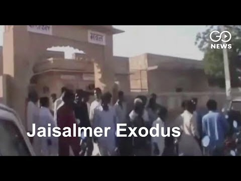 Muslim Families Flee Jaisalmer