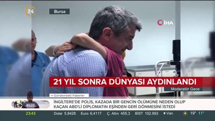 21 yıl sonra görmeye başladı
