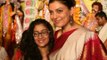 Sushmita Sen celebrates 'Durga Puja' with daughters Renee, Alisah | SpotboyE