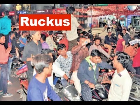 Clashes Outside Surat BJP Office