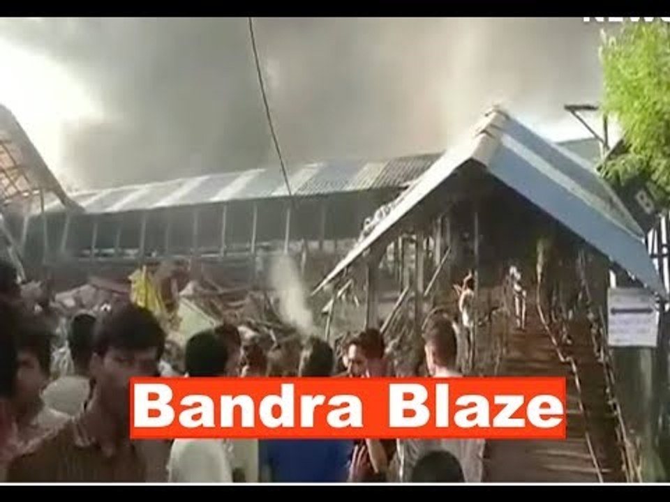 Massive Fire Reached Bandra St.