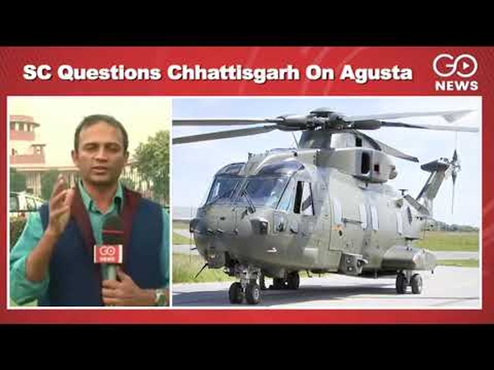 Chhattisgarh Quizzed On Agusta Deal