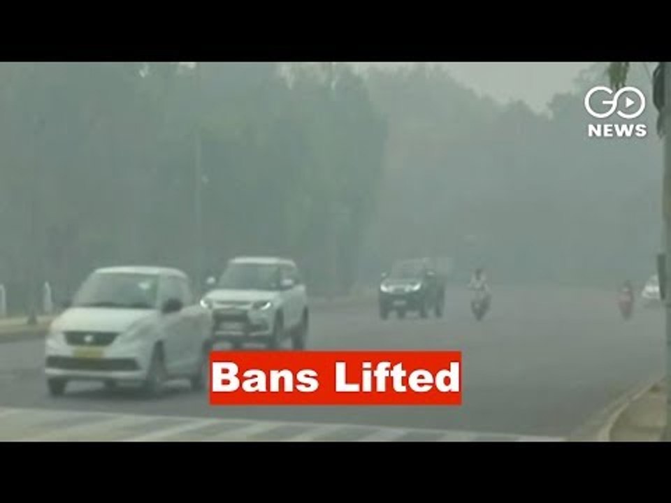 Delhi Pollution Bans Withdrawn