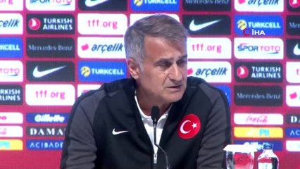 Şenol Güneş: "Arnavutluk maçı en önemli maçımız" -2-