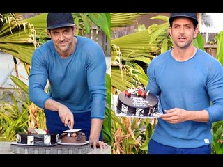 Hrithik Roshan CELEBRATES his 42nd Birthday with Media | SpotboyE