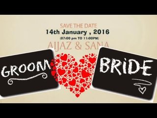 Have you seen television actress Sana Amin Sheikh's wedding invite?