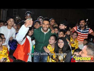 Ranveer Singh RELIVES his school memories | SpotboyE
