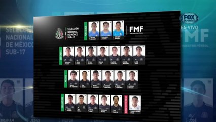 Selección Mexicana: Los convocados al Mundial de la sub-17