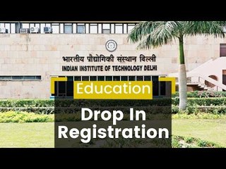 IITs See Sharp Fall In Registrations