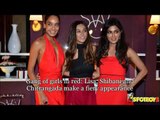 Lisa Haydon and Chitrangada Singh look red HOT at an event | SpotboyE