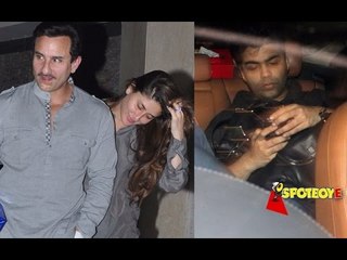 Saif-Kareena host dinner for close friends | Karan Johar, Karisma Kapoor & Many More