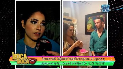 Sara Toscano salió “salpicada” cuando Teté Ronquillo y ‘El Pollito’ Bryan se separaron.