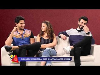 Alia, Sidharth & Fawad's EXCLUSIVE FUN interview with SpotboyE | Promo
