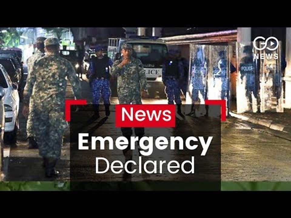 Maldives: Emergency Declared