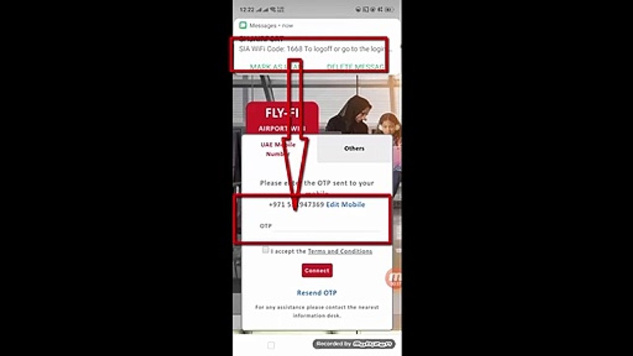 How To Use Free wifi on Airport