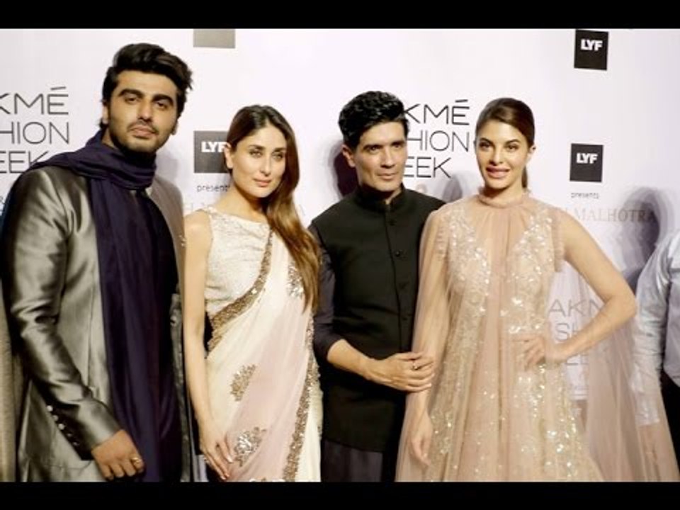 Lakme Fashion Week 2016 | Arjun Kapoor & Jacqueline Fernandez walk the ramp for Manish Malhotra!