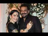 Sanjay Dutt with Wife Manyata Attends Karan-Bipasha's Wedding Reception