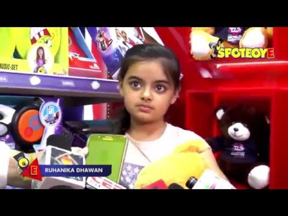 SPOTTED - Cute Ruhanika Dhawan aka Ruhi at a Toy Store Launch | Yeh Hai Mohabbatein