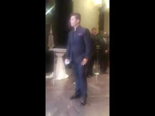 Karan Johar at Preity Zinta's wedding reception | SpotboyE