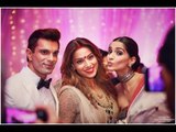 Watch Video | Sonam Kapoor, Tabu and Sushmita Sen attend the Bipasha-Karan Wedding