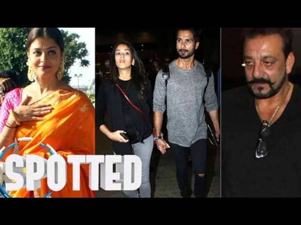 SPOTTED! Check out Mira flaunting her baby bump, while the couple return from their holiday