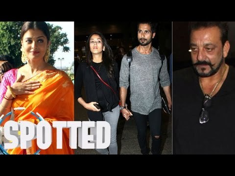 SPOTTED! Check out Mira flaunting her baby bump, while the couple return from their holiday