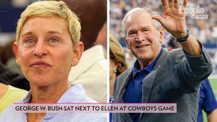 George W. Bush Sat Next to Ellen DeGeneres at a Cowboys Game — and the Internet Had a Lot of Thoughts