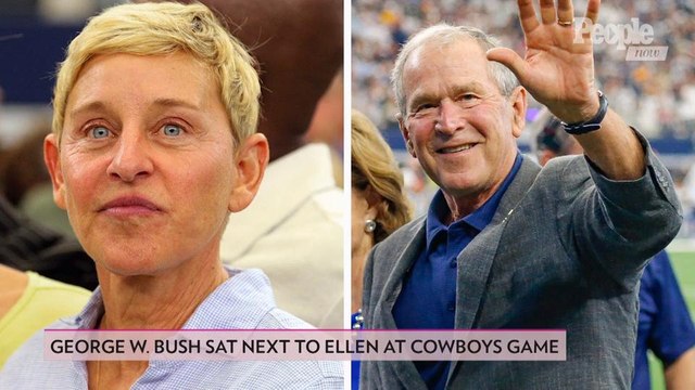 George W. Bush Sat Next to Ellen DeGeneres at a Cowboys Game — and the Internet Had a Lot of Thoughts