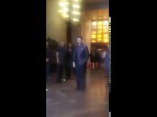 Abhishek Bachchan looking dapper at Preity Zinta's wedding reception | SpotboyE
