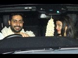All Is Well Between Aishwarya and Abhishek; SPOTTED Smiling Their Way out of ‘Sarbjit’s’ Screening
