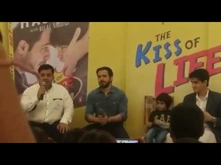 Emraan Hashmi At Mumbai Launch Of The Kiss Of Life | How A Superhero And My Son Defeated Cancer