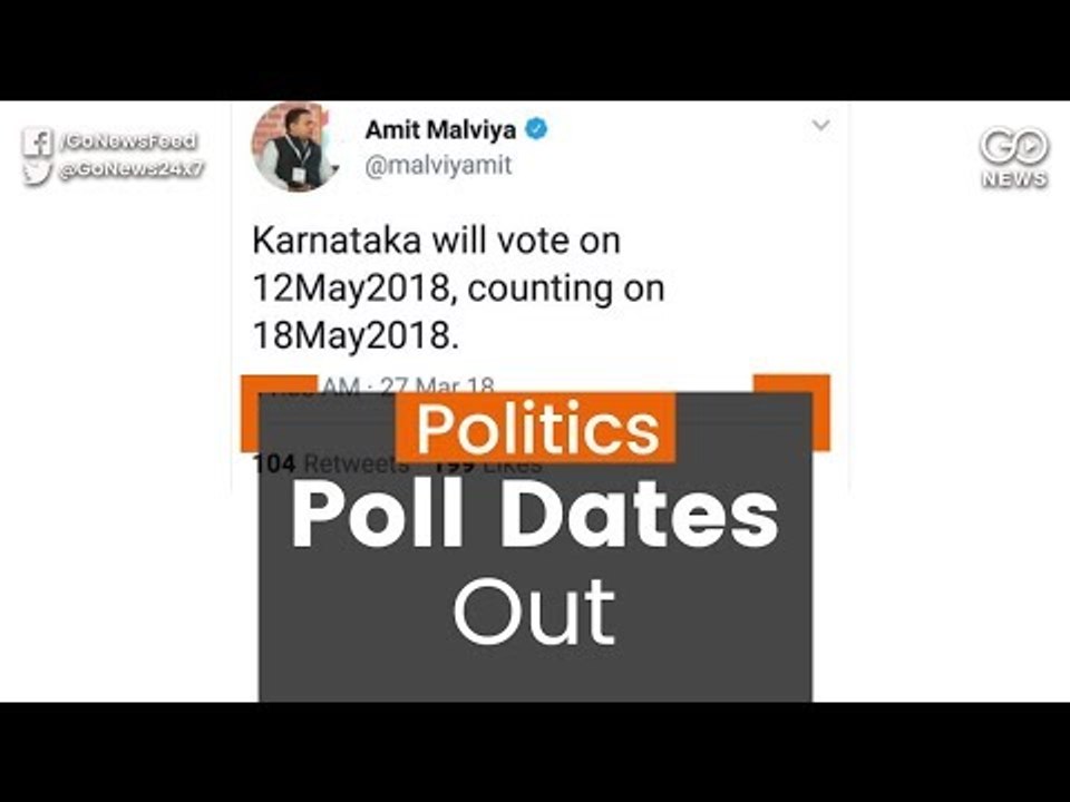 Karnataka Polls On May 12