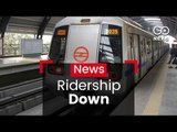 Delhi Metro Ridership Falls