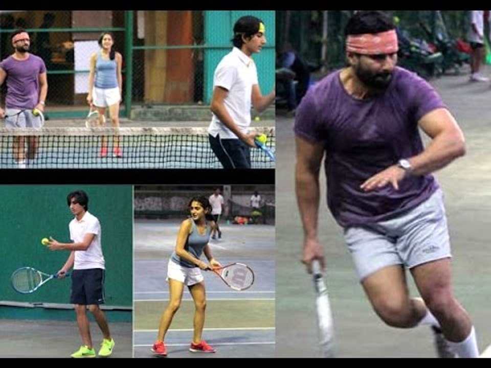 SPOTTED! Saif Ali Khan spends time with his kid...