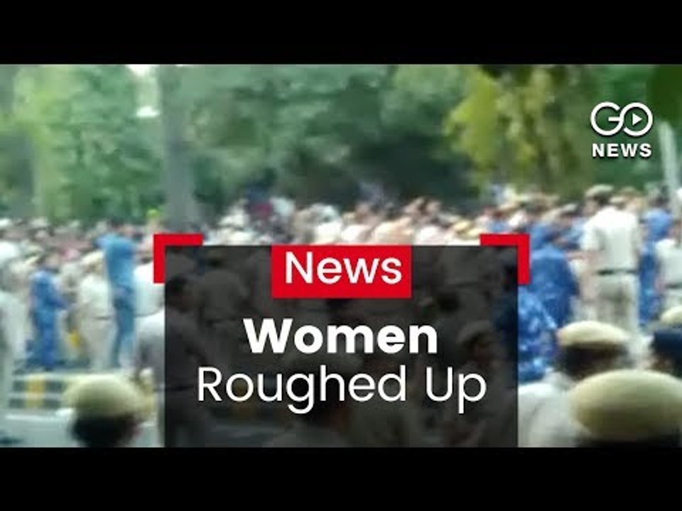 Women Targeted At Protest