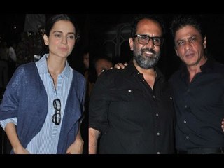 Shah Rukh Khan & Kangana  Ranaut SPOTTED at Anand L Rai's Birthday Bash!