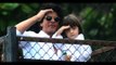Shahrukh Khan and Cutie AbRam greeting fans ahead of Eid Celebrations 2016 | SpotboyE