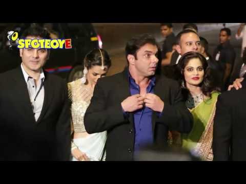 Malaika Arora Khan and Seema Khan arrive for the EID celebrations at Salman Khan's house | SpotboyE